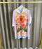 Valeska Linen Printed Oversized Shirt