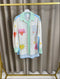 Shria Linen Printed Oversized Shirt