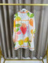 Mirrin Linen Printed Oversized Shirt