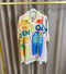 Amiyah Linen Printed Oversized Shirt