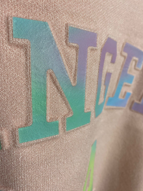 Khudaja Ombre Slogan Soft Knitted Sweater