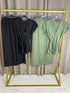 Savya Gold Button Waistcoat and Wide Leg Trousers Co-Ord Set