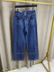 Ailison Embellished Diamante Cowboy Style Stitching Detail Jeans