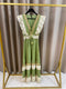 Dilyn Plunge Ruffle Tiered Maxi Dress