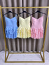 Maizi Tiered Bustier Strappy Tie Back Dress