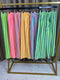 Hatice Lightweight Neon Stripe Trousers