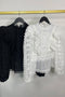 Mariane Crochet Trim Frill Blouse