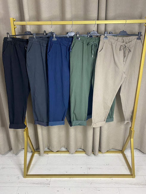 Evinnie Magic String Elasticated Pants