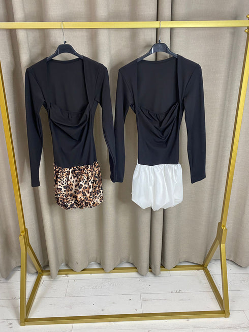 Rachaela Square Neckline Mini Dress