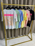 Melanie Cotton Iconic Slogan Detail T-Shirt