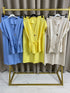 Savya Gold Button Waistcoat and Wide Leg Trousers Co-Ord Set