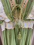 Dilyn Plunge Ruffle Tiered Maxi Dress