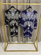 Giane Aztec Print Tassel V Neck Dress