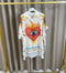 Carisen Linen Printed Oversized Shirt