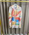 Mirrin Linen Printed Oversized Shirt