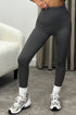 Megs Ribbed High Waisted Gym Leggings