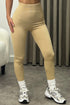 Megs Ribbed High Waisted Gym Leggings